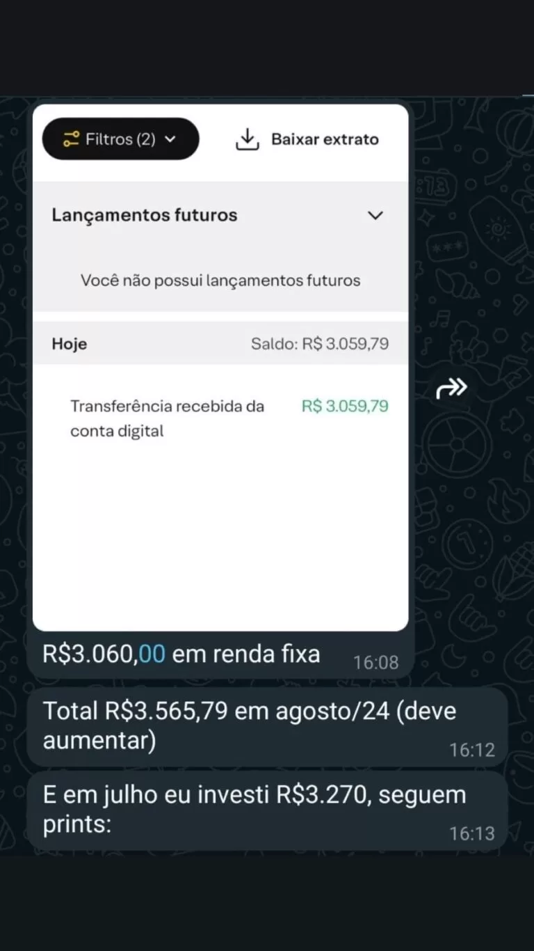 Depoimento de cliente